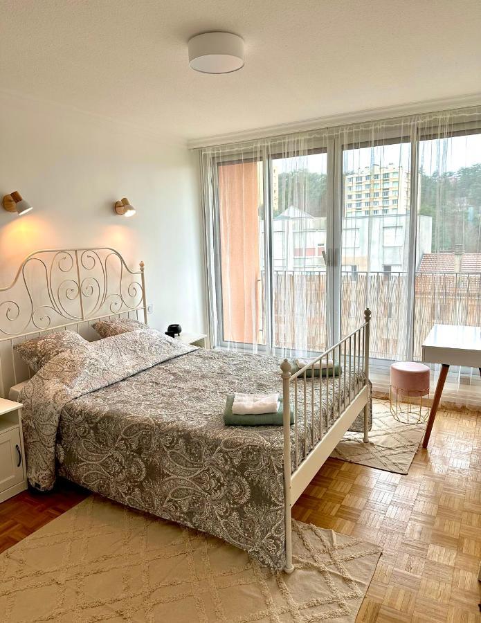 Bergson Top - Appart 80M2, 2 Grandes Chambres, Entierement Renovee Et Equipee, Lumineux, Wifi, Balcon, Calme, Vue Imprenable Saint-Etienne  Buitenkant foto