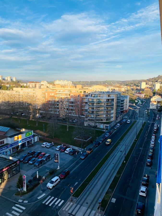 Bergson Top - Appart 80M2, 2 Grandes Chambres, Entierement Renovee Et Equipee, Lumineux, Wifi, Balcon, Calme, Vue Imprenable Saint-Etienne  Buitenkant foto