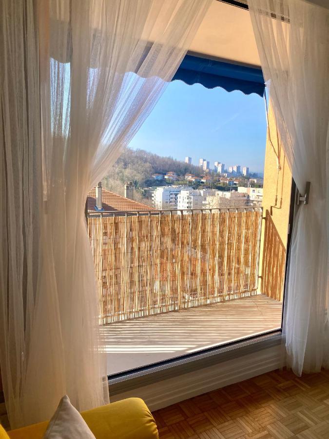 Bergson Top - Appart 80M2, 2 Grandes Chambres, Entierement Renovee Et Equipee, Lumineux, Wifi, Balcon, Calme, Vue Imprenable Saint-Etienne  Buitenkant foto