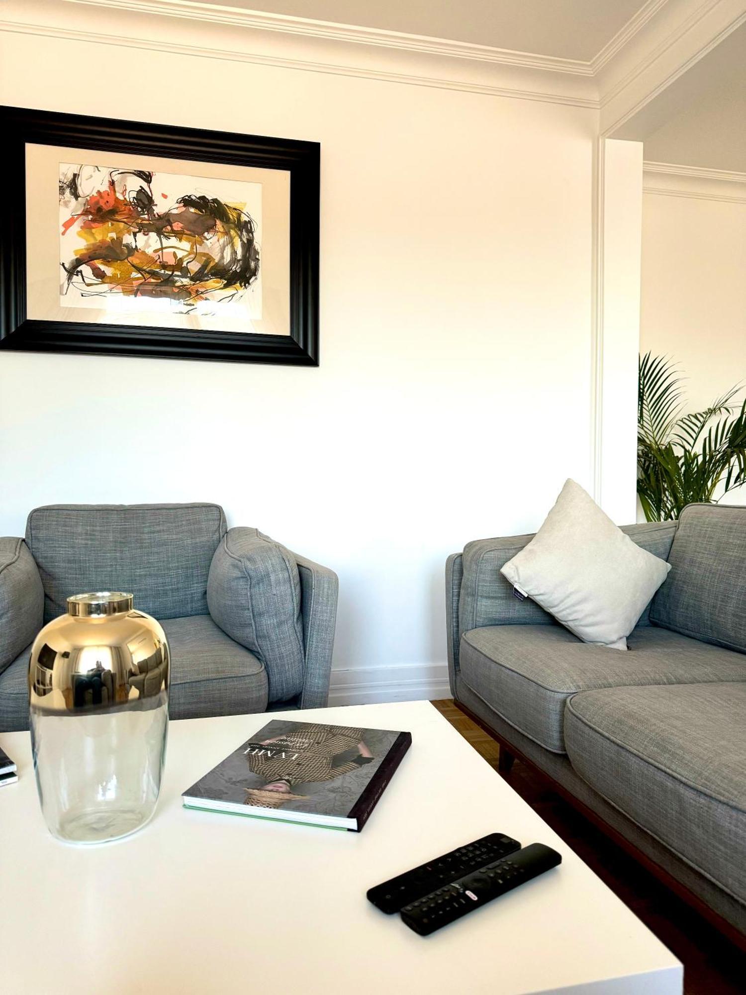 Bergson Top - Appart 80M2, 2 Grandes Chambres, Entierement Renovee Et Equipee, Lumineux, Wifi, Balcon, Calme, Vue Imprenable Saint-Etienne  Buitenkant foto