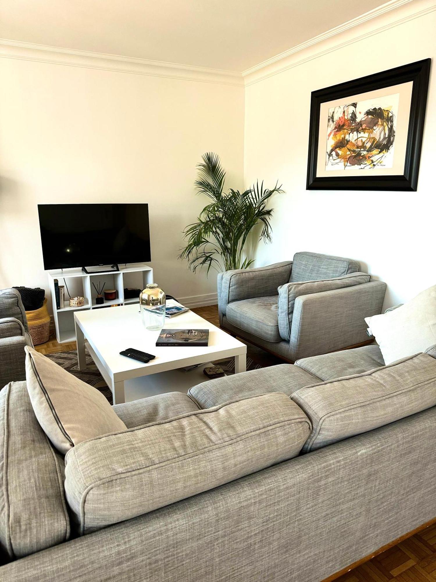 Bergson Top - Appart 80M2, 2 Grandes Chambres, Entierement Renovee Et Equipee, Lumineux, Wifi, Balcon, Calme, Vue Imprenable Saint-Etienne  Buitenkant foto