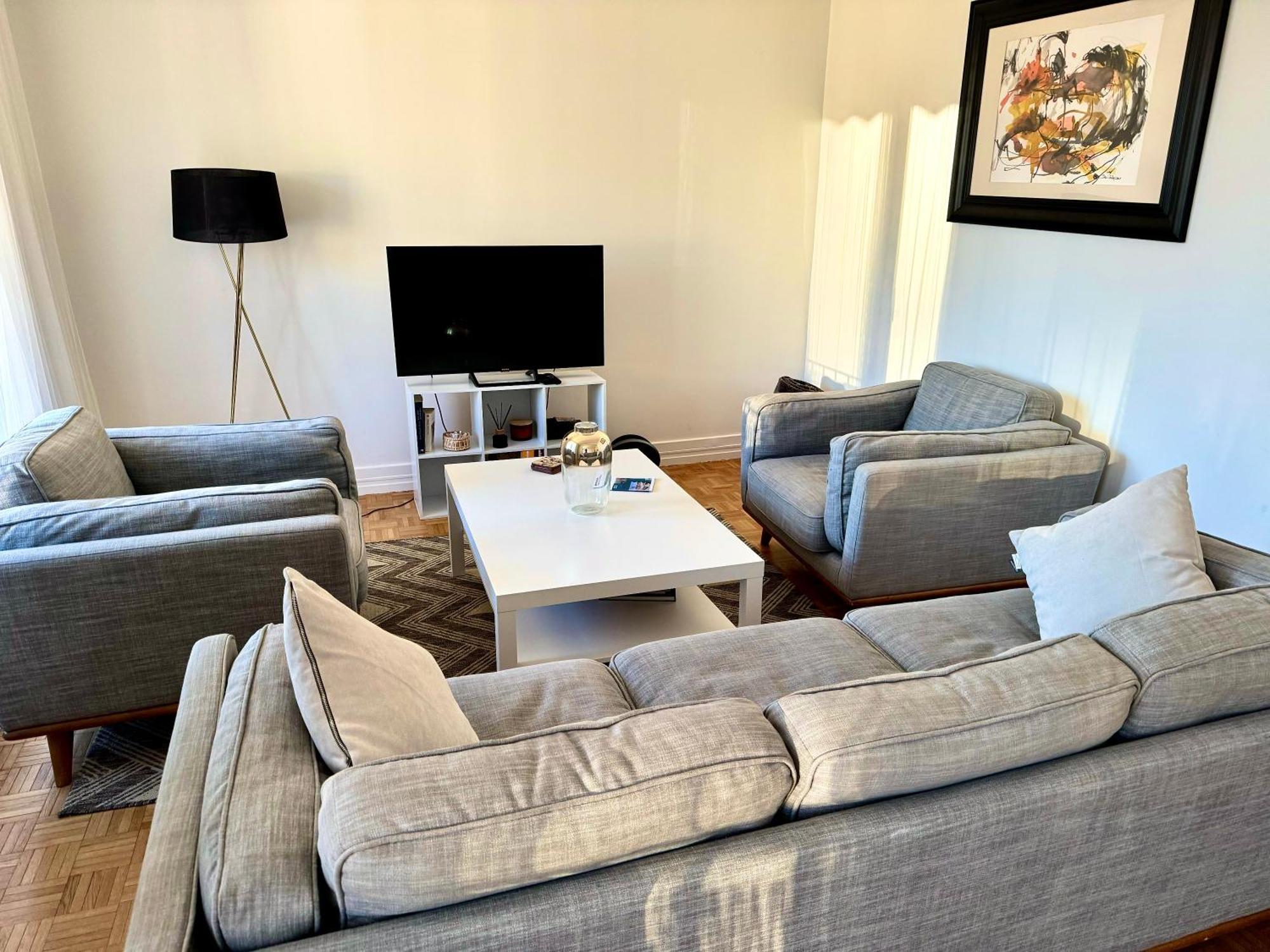 Bergson Top - Appart 80M2, 2 Grandes Chambres, Entierement Renovee Et Equipee, Lumineux, Wifi, Balcon, Calme, Vue Imprenable Saint-Etienne  Buitenkant foto